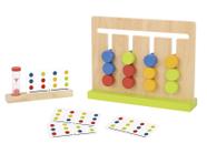 Melissa & Doug Wooden Tic-Tac-Toe Board Game com 10 peças de jogo de  madeira auto-armazenamento (12.5ââ', W x 8.5ââ', L x 1.25â'' - Melissa &  Doug - Revestimento de Parede - Magazine