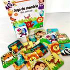 Jogo Educativo da Memória Infantil Animais da Floresta 24 Pç - Bambinno  Brinquedos