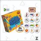 Jogo Infantil Big Box 4 Jogos Educativo Peças Grande Madeira - Paper Toy -  Jogos Educativos - Magazine Luiza