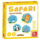 Jogo da Memoria Educativo Safari em Madeira +4 Anos 24 Pecas