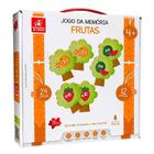 Jogo Da Memória Frutas 24 Pçs Em Madeira 2044 Brincadeira - Brincadeira De Crianca