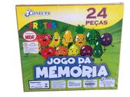 Jogo Da Memória Frutas Mdf 24 Peças