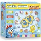 Jogo da Memória Galinha Pintadinha 24 Peças Madeira - Nig Brinquedos