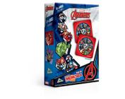 Jogo De Botão Avengers Os Vingadores Marvel Infantil +3 Anos Líder  Brinquedos - 2400