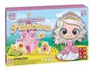 Jogo da Memoria Princesa Madeira 40 Peças Didático Educativo Presente Infantil