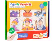 Jogo da Memória Reino Encantado Maderá - Toyster Brinquedos 24 Peças