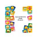 Jogo Da Memoria Smile Com 20 Pares De Cartas Ilustrada