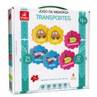 Jogo da Memória Transportes Brinquedo Educativo MDF