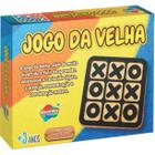 Jogo da Velha em Madeira MDF - Aquarela Brinquedos