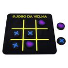 Jogo Da Velha Tabuleiro Preto Para Crianças Educativos