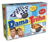 Jogo Dama e Trilha - Xalingo - 6019.8 - Xickos Brinquedos