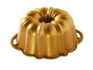 Jogo de 12 Taças de Bundt Pan Nordic Ware Douradas - Ideal para Aniversário