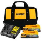 Jogo de 2 Baterias Powerstack 1.7A 20V e Carregador Dewalt DCBP034E2-BR