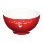 Jogo De 4 Bowls Porcelana 440ml L'amour Vermelho Hauskraft