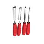 Jogo de 4 Formões para Madeira 3/8'' 1/2'' 3/4'' 1'' - Lotus 5850