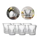 Jogo De 6 Copos Drinks E Bar Cristal Glacial 215 Ml Hauskraf