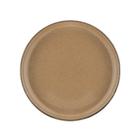 Jogo De 6 Pratos Sobremesa 20 Cm Oxford Flat Ocre