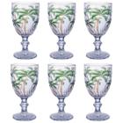 Jogo De 6 Taças 300ml Para Água E Vinho Palm Tree Ke Home