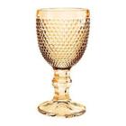 Jogo de 6 taças Bardot em vidro 60ml A10,4cm cor ambar luster - L'Hermitage