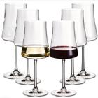 Jogo De 6 Taças Cristal Bohemia Titanium Xtra Somellier Vinho Tinto Branco 360ml
