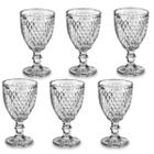 Jogo de 6 Taças para Água Clear Verre 320ml Mimo Style 4806