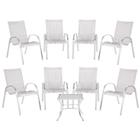 Jogo 7 Cadeiras Toquio 1 Mesa Baixa Colombia De Área Externa, Edícula Em  Aluminio E Fibra - Zanutto - Móveis para Jardim e Área Externa - Magazine  Luiza