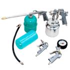 Jogo De Acessórios Pneumáticos, 5 Peças, Encaixe Engate Rápido Npt, Tanques Baixo - Stels - 5730255