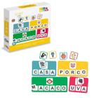 Jogo De Alfabetização Formar Palavras Com Letras Do Alfabeto