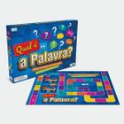 Jogo de Aprendizado Qual é a Palavra Tabuleiro Divertido Pais e Filhos