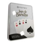 Baralho Duplo com 2 Jogos de 54 Cartas no Estojo de Metal Unidade -  RedStar/ WX Gift - Baralho - Magazine Luiza