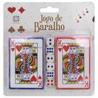 Baralho Jogos De Cartas 100% Plástico C/ 108 Cartas Original - MBTech -  Baralho - Magazine Luiza
