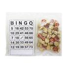 Jogo De Bingo De Madeira