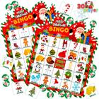 Jogo de Bingo de Natal JOYIN para 30 Jogadores - 30 Cartas e Marcadores