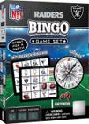 Jogo de bingo Masterpieces Kids Games NFL Las Vegas Raiders