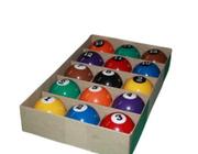 Jogo Bola De Bilhar Sinuca Snooker 52mm Com 16 Bolas - Atena Mix