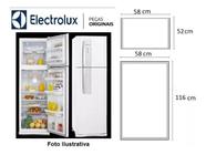 Jogo De Borracha Geladeira Electrolux Df42 Encaixe