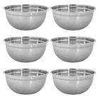 Jogo De Bowls Para Restaurantes Tigela Inox 3,2L Resistente Com 6 Peças - Hauskraft