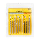 Jogo De Brocas Combinadas Stanley Com 09 Unidades
