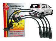 Jogo de cabo de vela uno 2010 2011 2012 2013 2014 2015 2016 1.0 fire evo flex - FIAT