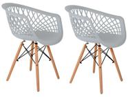 Jogo 6 Cadeiras Para Cozinha Epoxi Craqueada Assento Estofado - Lamar  Design - Cadeira para Cozinha - Magazine Luiza