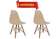 Jogo de Cadeiras Pé Palito Fendi Eames Assento Eiffel