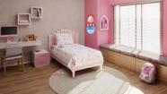 Cama Juvenil - Barbie 012 - 91x79x153