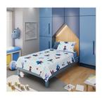Jogo de Cama 100% Algodão Solteiro Estampado Personagem - Com 3 Peças - 1,40m X 2,10m