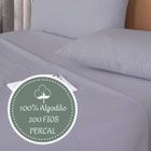 Jogo de Cama Algodão Casal Completo Percal 200 Fios Roupa de Cama Confortavel 4 Peças