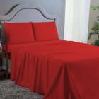Jogo de Cama Box Casal 400 Fios 04 Peças Micro Percal LINHA PREMIUM