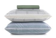 Jogo de Cama Casal 3 Pçs Toque Acetinado Scale Green Altenburg