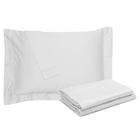 Jogo De Cama Casal 300 Fios Bud Vision Branco - Buddemeyer