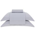 Jogo de Cama Casal com 04 Peças Bud Vision New Colors Cinza - Buddemeyer