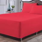 Jogo De Cama Casal Queen Liverpool Vermelho