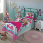 Jogo de Cama Infantil - Barbie Reinos Mágicos Divertido - Misto - 3 Peças - Lepper